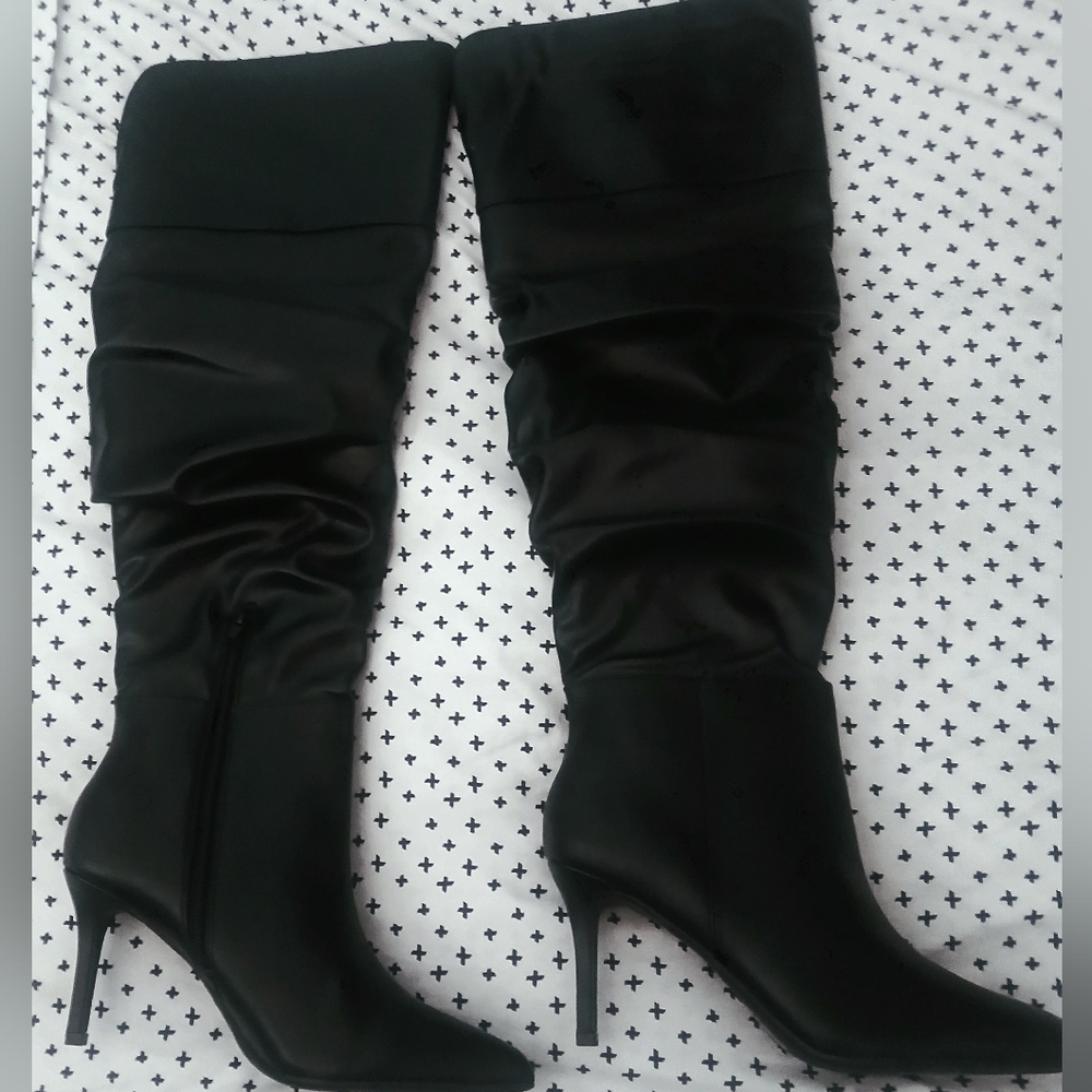 Brand New Knee High Leather Boots